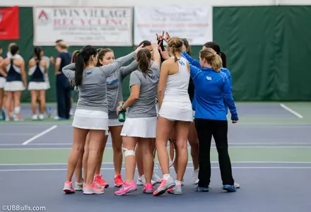 UB Women's Tennis Surrenders 5-2 Match to Zips Image
