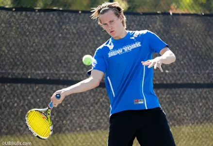 UB Men's Tennis Team Aces Ball State, 4-3 Image