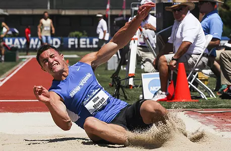 Valiant Effort Falls Short for UB Decathlete Mike Morgan Image
