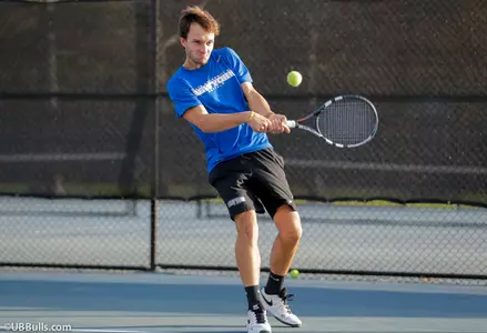 UB Men's Tennis Battles Hard, Falls to No. 42 Dartmouth, 6-1 Image