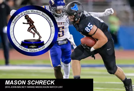 Schreck Named to John Mackey Award Midseason Watch List Image