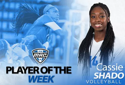 Cassie Shado Named MAC East Offensive Player Of The Week Image