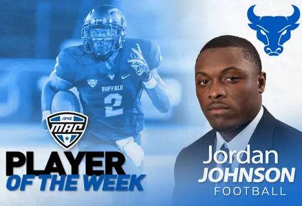 Jordan Johnson Named MAC East Division Offensive Player of the Week Image