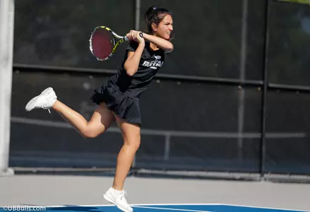 Women's Tennis With Impressive Opening Day At Navy Invitational Image