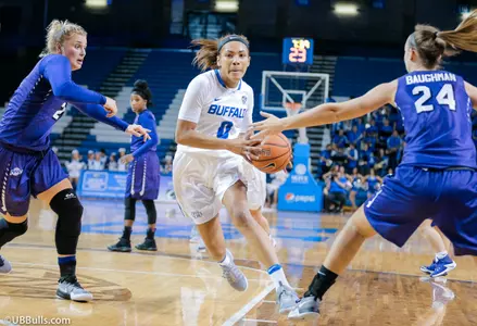 Bulls Collect 12th Straight Win Over Niagara; Down Purple Eagles, 73-63 Image