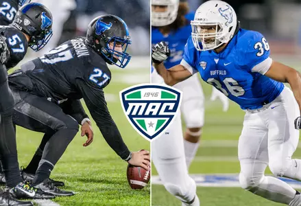 Franklin and Grassman Named to Academic All-MAC Football Team Image