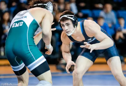 Bulls Wrestle First Conference Match at Ohio on Sunday Image