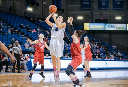 Stingy Defense Propels Women's Hoops To Dominant Win Over Miami (OH), 58-39 Image