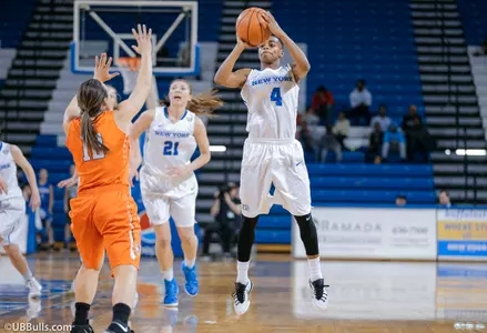 Women's Hoops Earns Gutty Win Over Bowling Green, 55-52 Image
