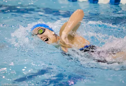 Burns, Powers Win Individual Events, Bulls Finish Fourth at MAC Championships Image
