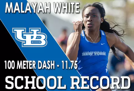 Malayah White Breaks 100 Meter Dash School Record on Day 1 of the Wake Forest Open Image
