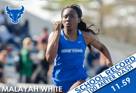Malayah White Breaks 100 Meter Dash School Record at Jesse Owens Classic Image