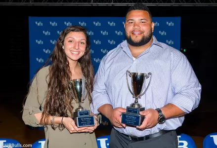 Student-Athletes Honored at Blue and White Awards Show Image