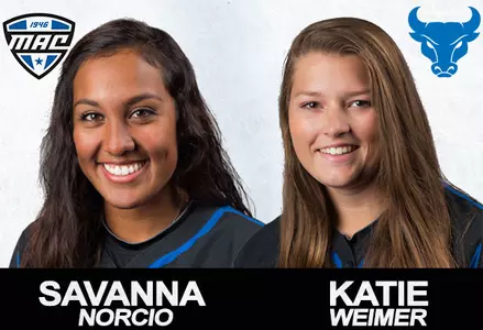 Norcio And Weimer Pick Up All-MAC Honors Image