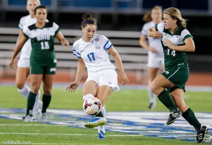 Strong Second Half Effort Not Enough As Bulls Fall To #6 West Virginia, 2-0 Image