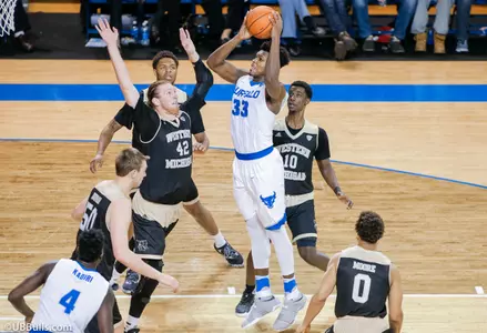 Defensive Effort Leads Bulls To 66-54 Victory Over Western Michigan Image