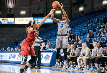 Women's Hoops Downed By Ohio On Wednesday, 83-55 Image
