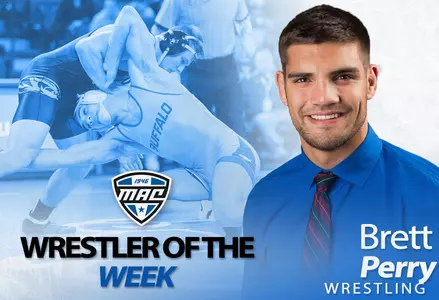 Perry Named MAC Wrestler of the Week Image
