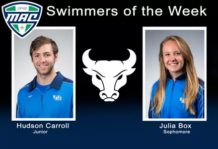 Box & Carroll Sweep MAC Swimmers of the Week Image