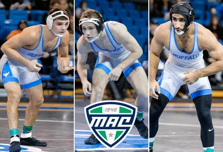 Three Bulls Named to Academic All-MAC Wrestling Team Image