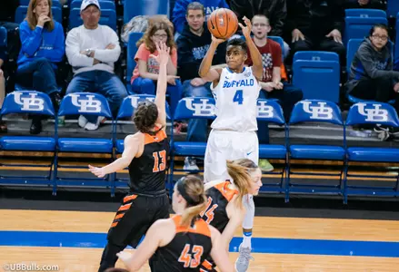 #7 Women's Hoops Punches Ticket To Cleveland; Defense Leads Bulls Past #10 BG, 61-45 Image