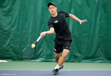 Men's Tennis Remains Undefeated In MAC Play With 6-1 Win At Binghamton Image