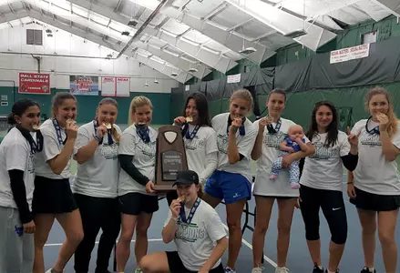 Women's Tennis Wins 2017 MAC Tournament Title with 4-2 Victory Over Miami Image