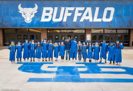 92 UB Student-Athletes Earn Diplomas at Graduation Image