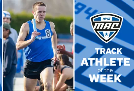 Brian Crimmins Named MAC Track Athlete of the Week Image