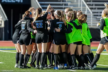 TEAM CELEBRATES KAITLYN WALSH'S WINNING GOAL IN OVERTIME