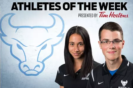 Hecico and Covell Named Athletes of the Week