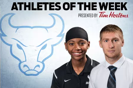 Raqib and Spann Named Athletes of the Week