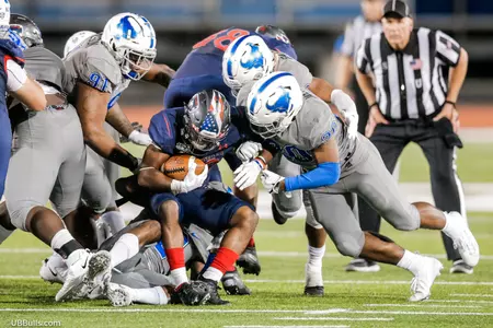 Defense makes a tackle