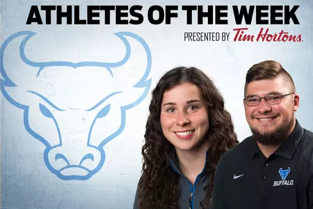 Roitenberg and Surdej Named Athletes of the Week