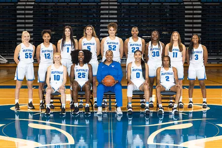 Buffalo Women's Basketball Team Photo