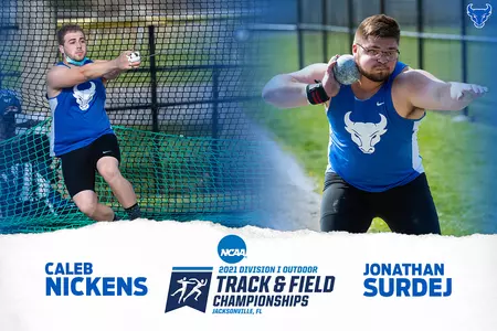 NCAA East Regional Prelim - Track and Field - Caleb Nickens and Jonathan Surdej