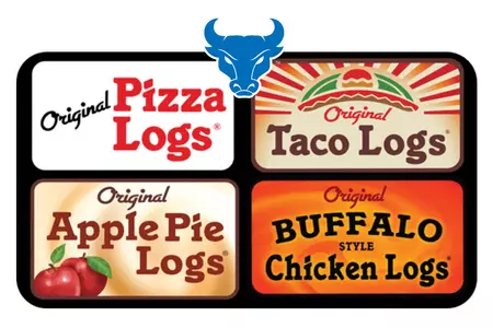 pizza logs