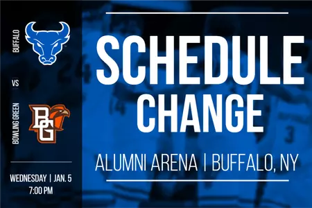 Schedule Change - Buffalo vs. Bowling Green