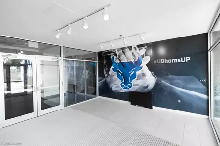 Murchie Family Football Center - expansion - front entrance