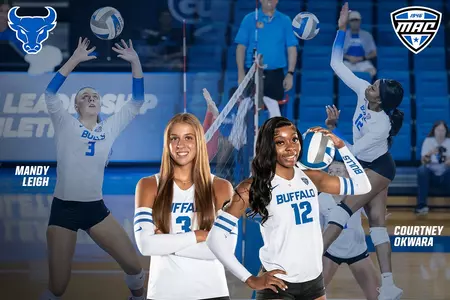 Preseason All-MAC - Mandy Leigh and Courtney Okwara