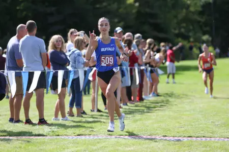 Harry Lang Women's 5k Winner Aleksandra Szulska - Credit - Brian Miller