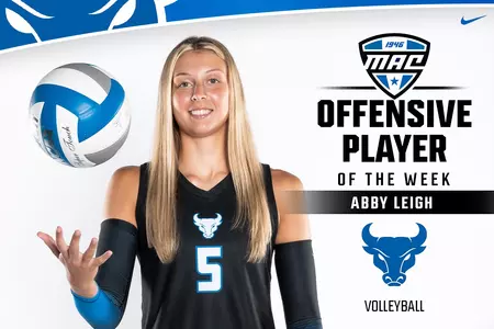 Abby Leigh MAC Offensive Player of the Week