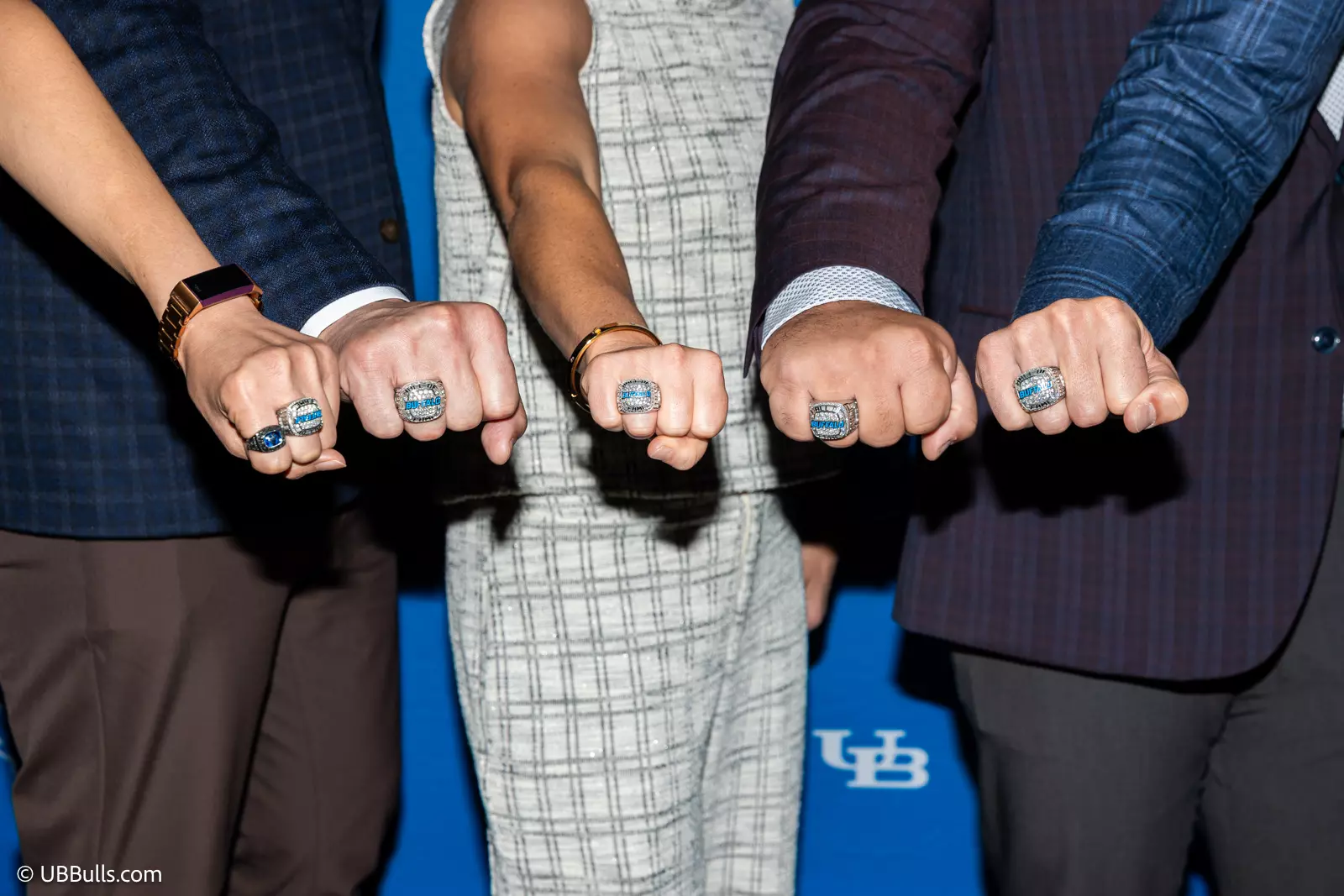 2025 UB Athletics Hall of Fame Inductee rings