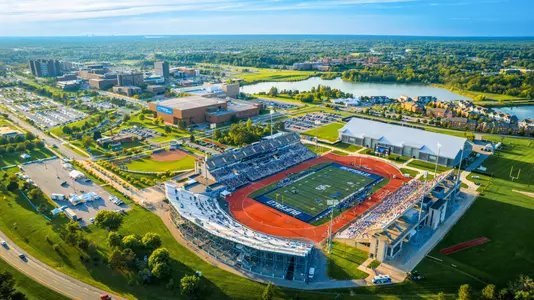 UB Campus featuring UB Stadium and Alumni Arena
