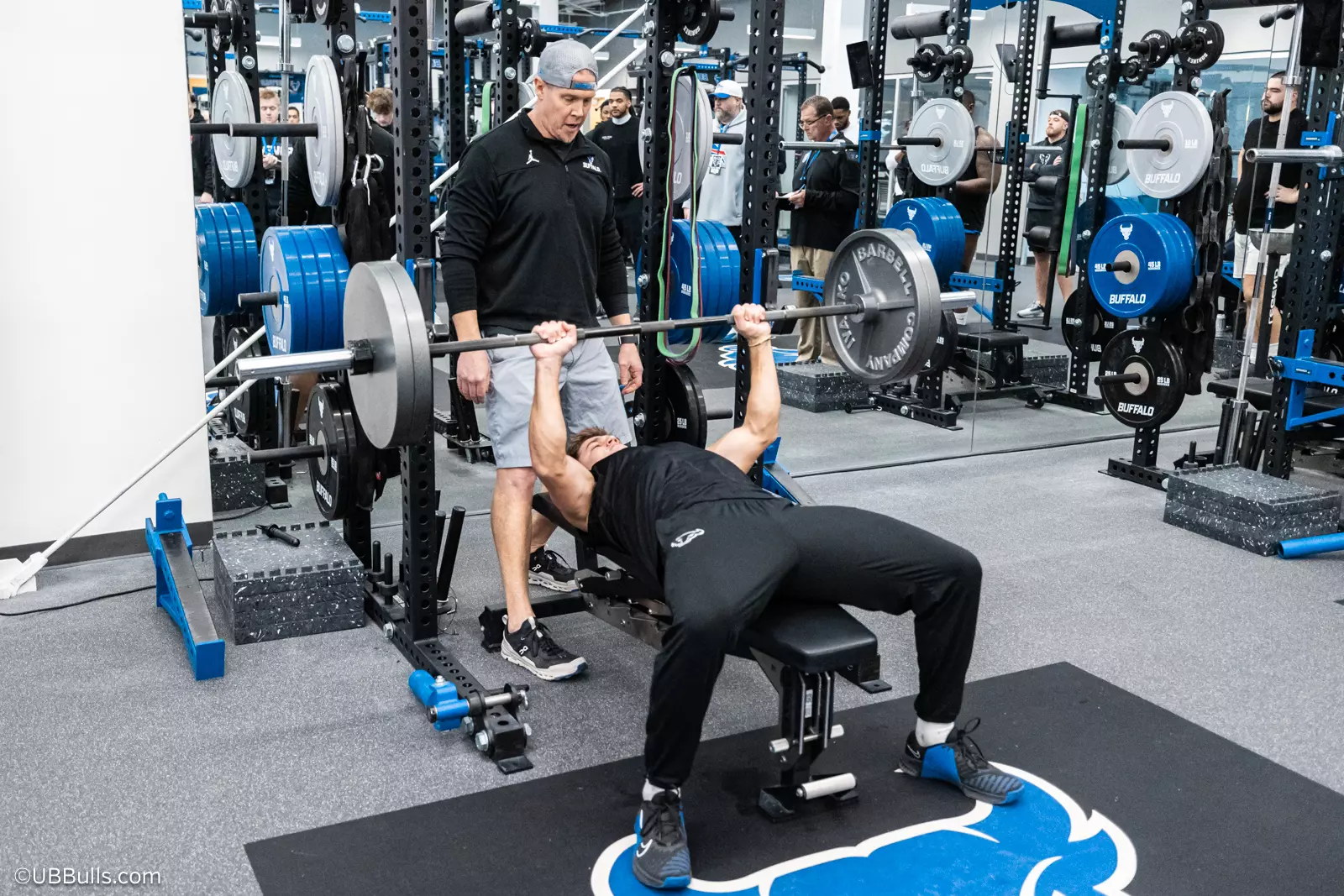 2025 UB Football NFL PRO DAY at Murchie Fieldhouse