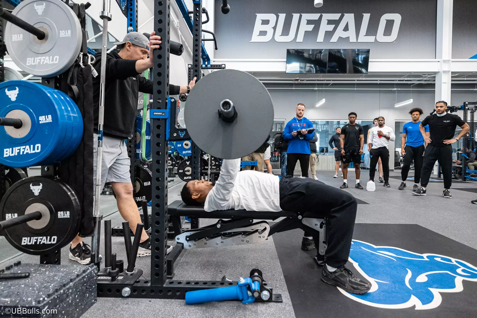 2025 UB Football NFL PRO DAY at Murchie Fieldhouse
