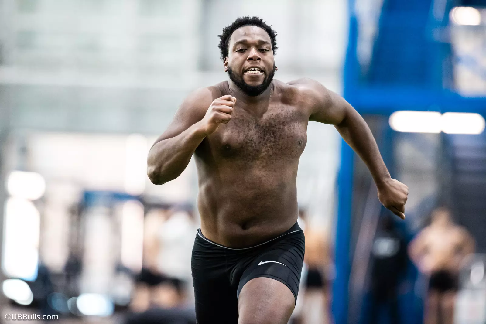2025 UB Football NFL PRO DAY at Murchie Fieldhouse