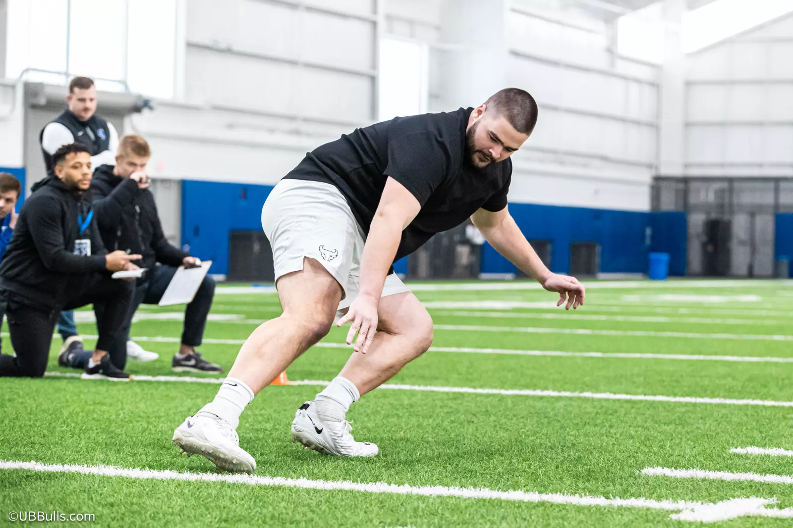 2025 UB Football NFL PRO DAY at Murchie Fieldhouse