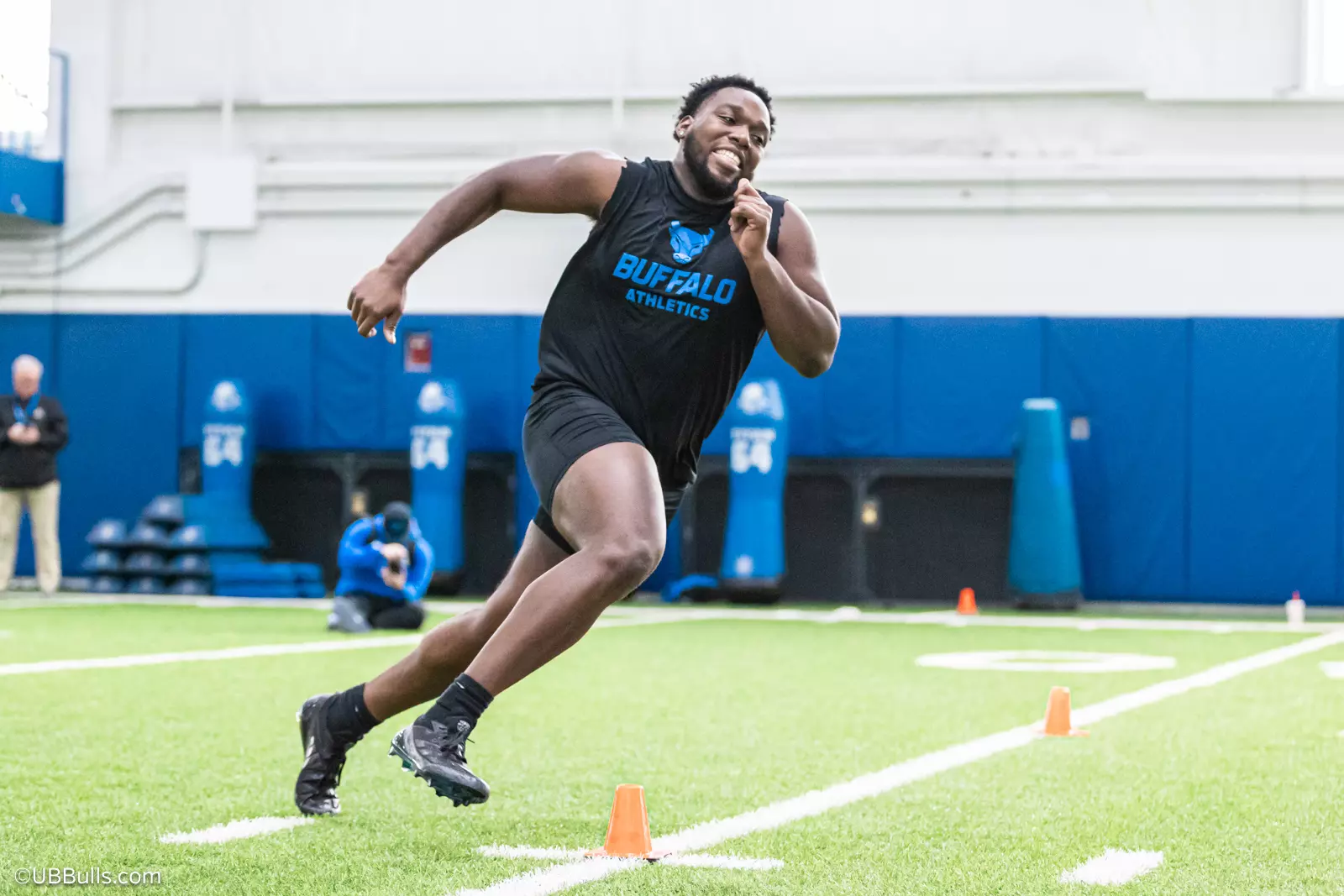 2025 UB Football NFL PRO DAY at Murchie Fieldhouse