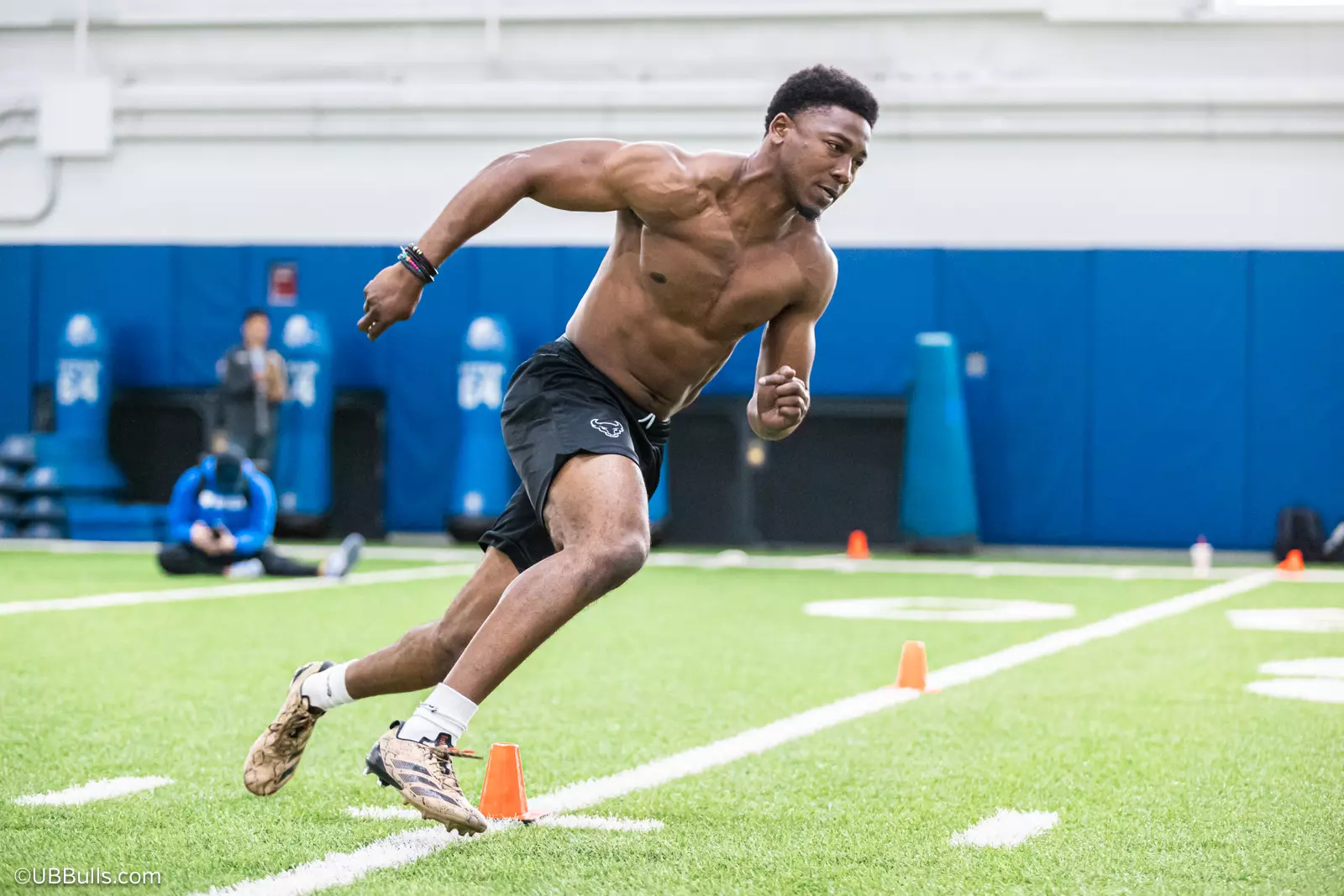 2025 UB Football NFL PRO DAY at Murchie Fieldhouse